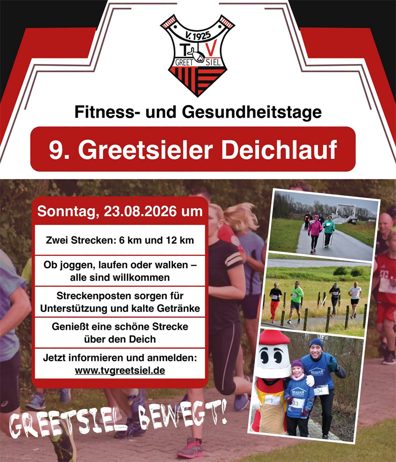 Greetsieler Deichlauf 2026